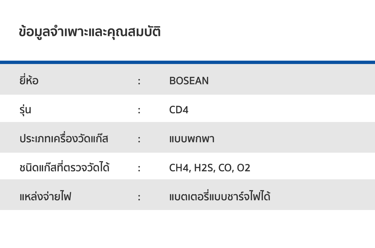 Bosean CD4 เครื่องตรวจจับแก๊สรั่ว เครื่องวัดแก๊ส ตรวจจับแก๊ส EX, H2S, CO, O2 เครื่องวัดก๊าซ เครื่องตรวจแก๊ส เครื่องวัดแก๊ส LPG เครื่องวัดแก๊สแอมโมเนีย เครื่องตรวจวัดแก๊ส เครื่องตรวจจับก๊าซ เครื่องตรวจแก๊สรั่ว Gas Detector