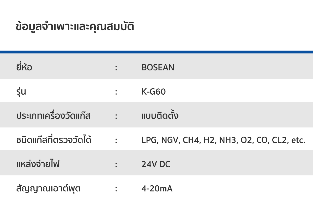 Bosean K-G60 เครื่องตรวจจับแก๊สรั่ว เครื่องวัดแก๊ส ตรวจจับแก๊ส LPG, NGV, CH4, H2, NH3, O2, CO, CL2 เครื่องวัดก๊าซ เครื่องตรวจแก๊ส เครื่องวัดแก๊ส LPG เครื่องวัดแก๊สแอมโมเนีย เครื่องตรวจวัดแก๊ส เครื่องตรวจจับก๊าซ เครื่องตรวจแก๊สรั่ว Gas Detector